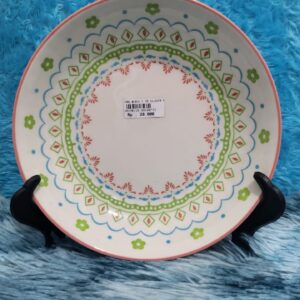 Piring Cekung 7,75' Motif Glassir Ws