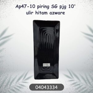 Ap46-10 piring kotak 10' ulir hitam azware