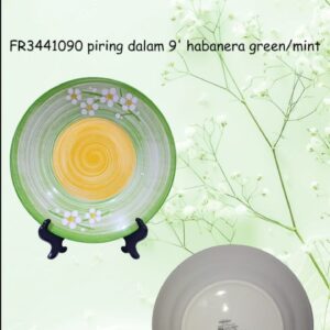 FR3441090 Piring Makan Dalam 9' Habanera Green Formia