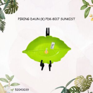 Piring Daun (K) PDK-8017 Sunkist