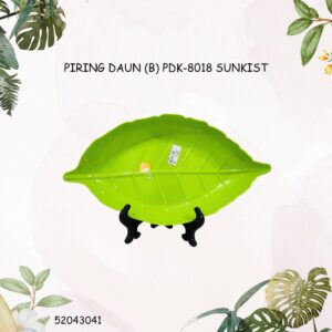 Piring Daun (T) PDK-8018 Sunkist