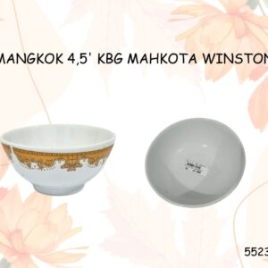 Mangkok 4'5' Mahkota Winston