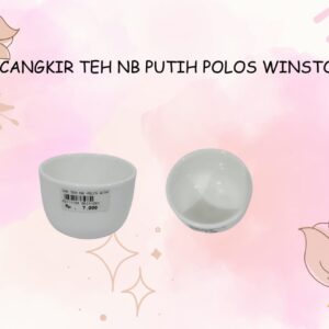 Cangkir Teh NB Putih Polos Winston