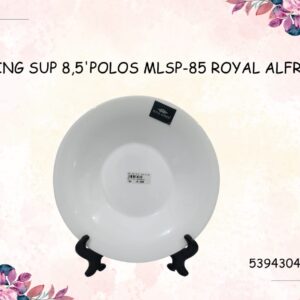 Piring Sup 8,5' Polos (MLSP-85) Royal Alfred