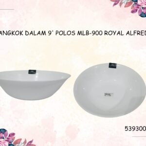 Mangkok Dalam 9' Polos (MLB-90) Royal Alfred