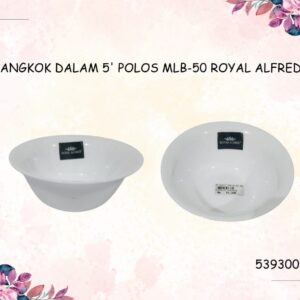 Mangkok Dalam 5' Polos (MLB-50) Royal Alfred