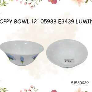Poppy Bowl 12' 05988 E3439 Luminarc